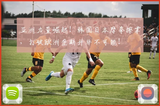 亚洲力量崛起！韩国日本摩拳擦掌，打破欧洲垄断并非不可能！